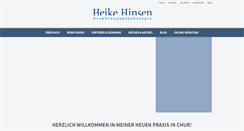 Desktop Screenshot of hinsen.ch